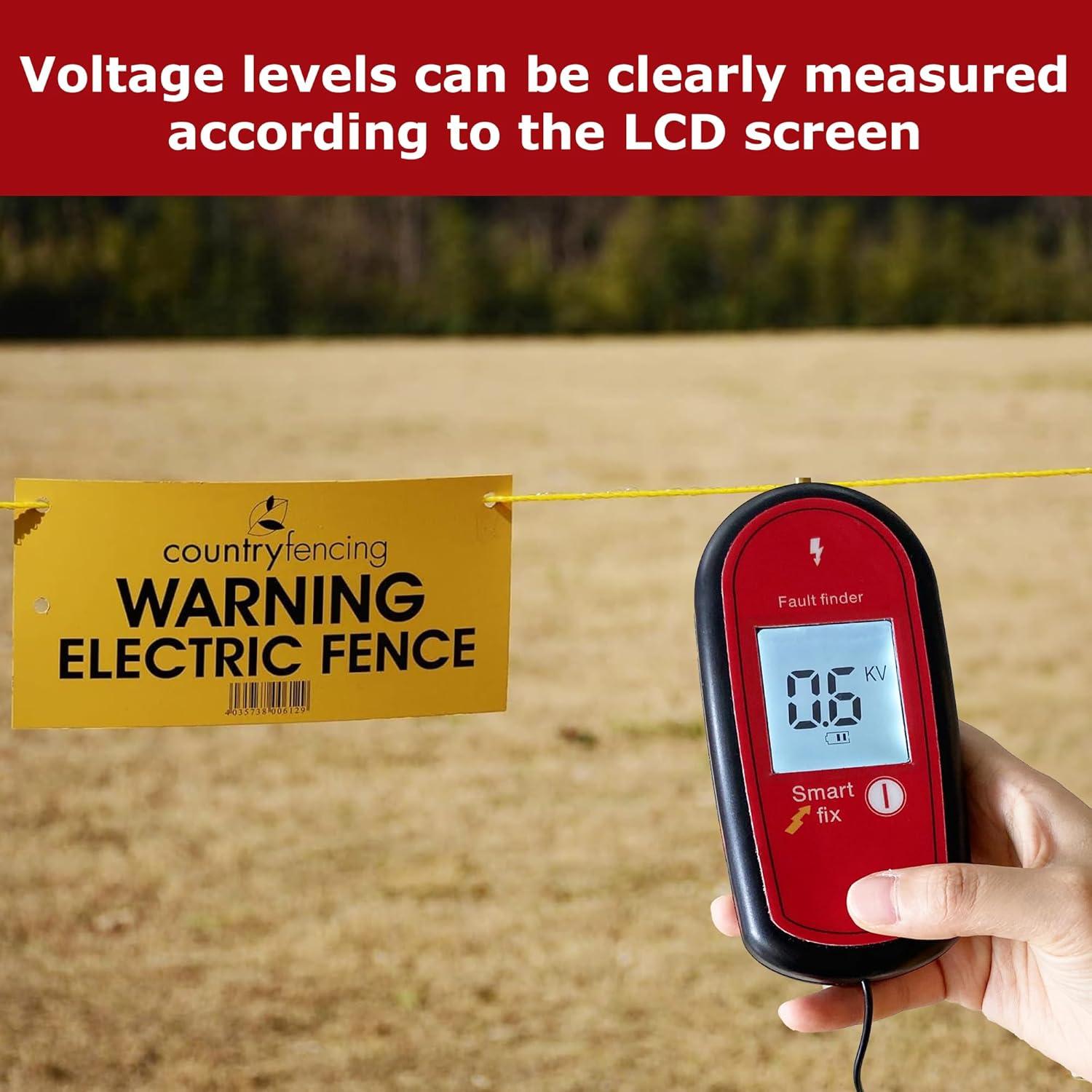 Probador de Voltaje de Cerca Eléctrica LYDITE 200-15000V Digital