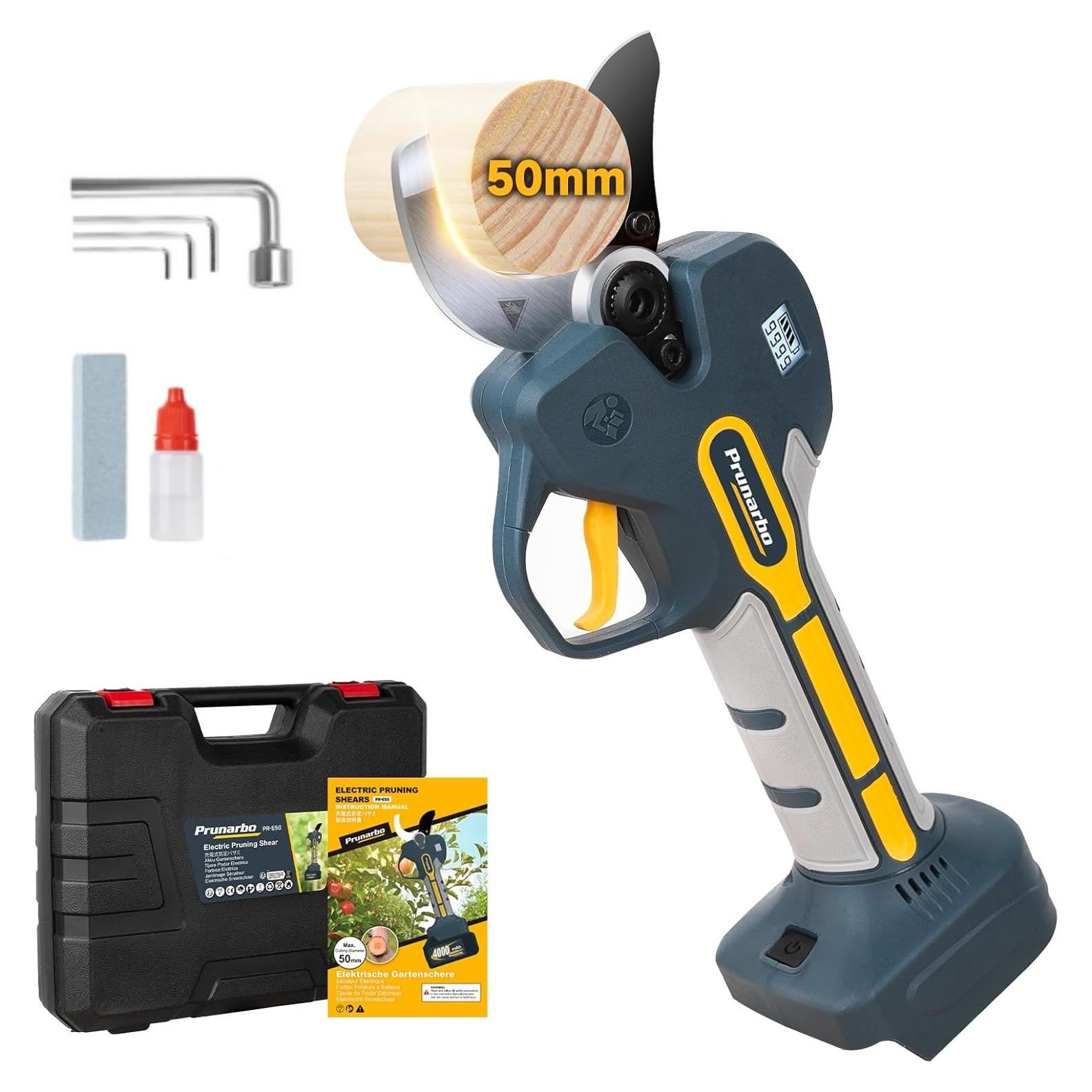 Tijeras de Podar Eléctricas Inalámbricas Prunarbo PR-E50 50mm