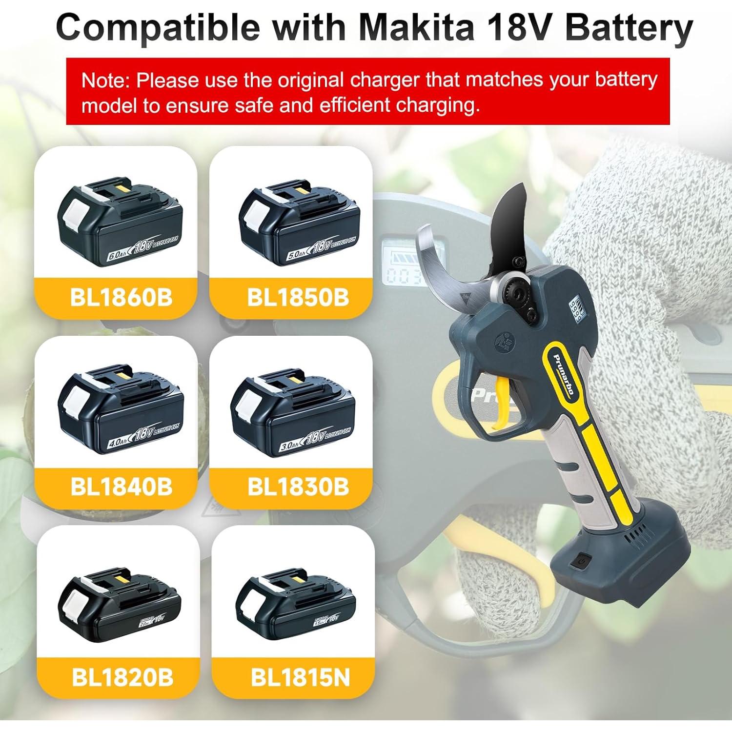 Tijeras de Podar Eléctricas Inalámbricas Prunarbo PR-E50 50mm