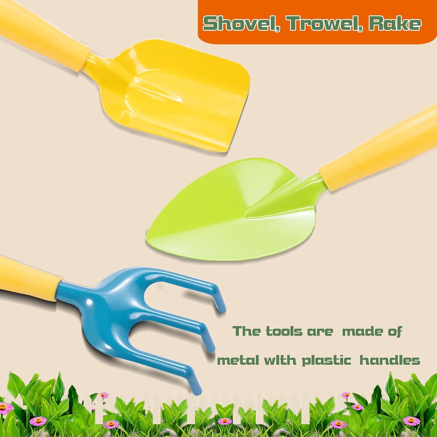 Juego de Jardinería para Niños GIFTRRTOY con Regadera y Pala