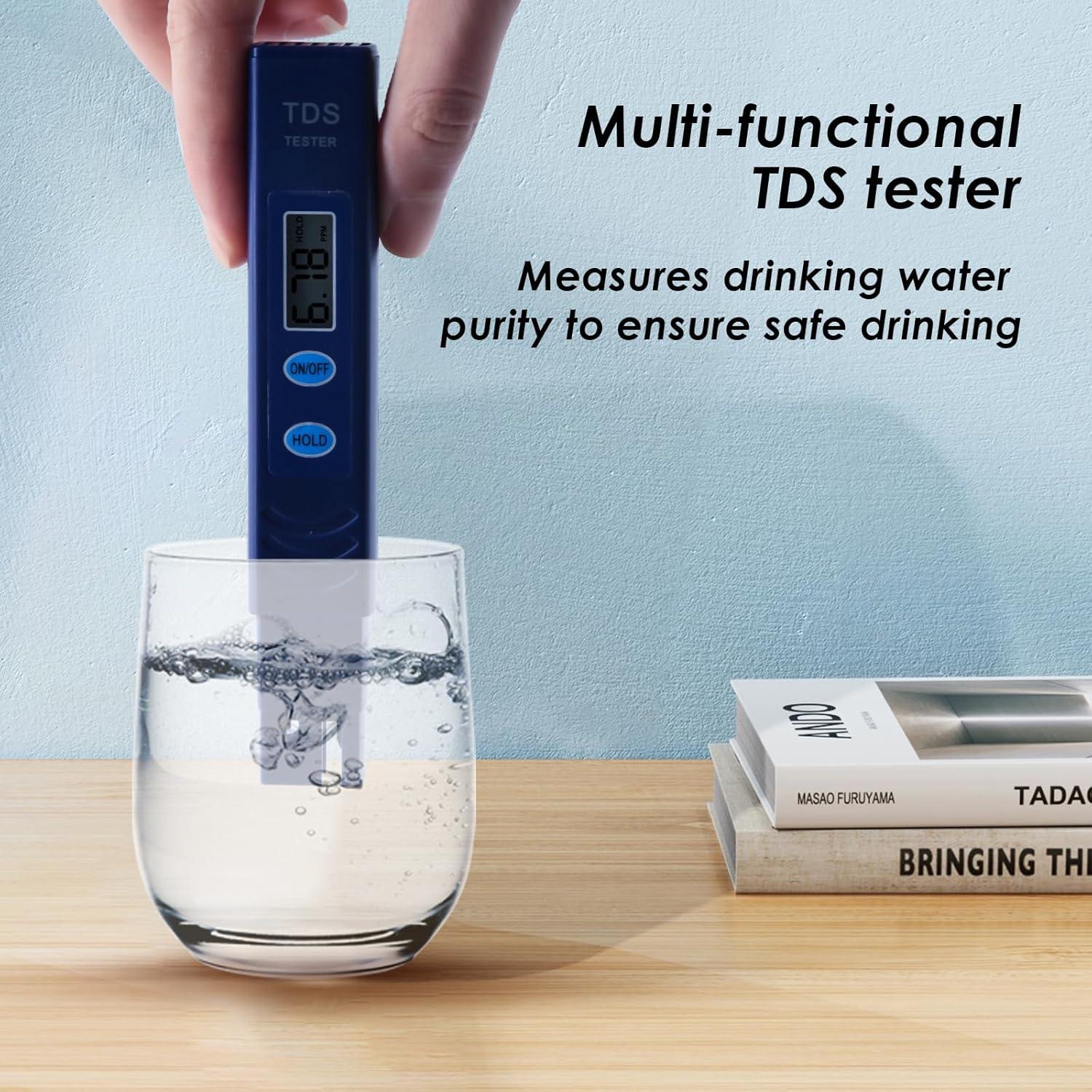 Medidor de TDS Digital Pmlilb para Agua Potable 0-9990 PPM