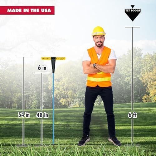 Sonda Poderosa Aislada T&T Tools 137 cm 3/8" para Suelo