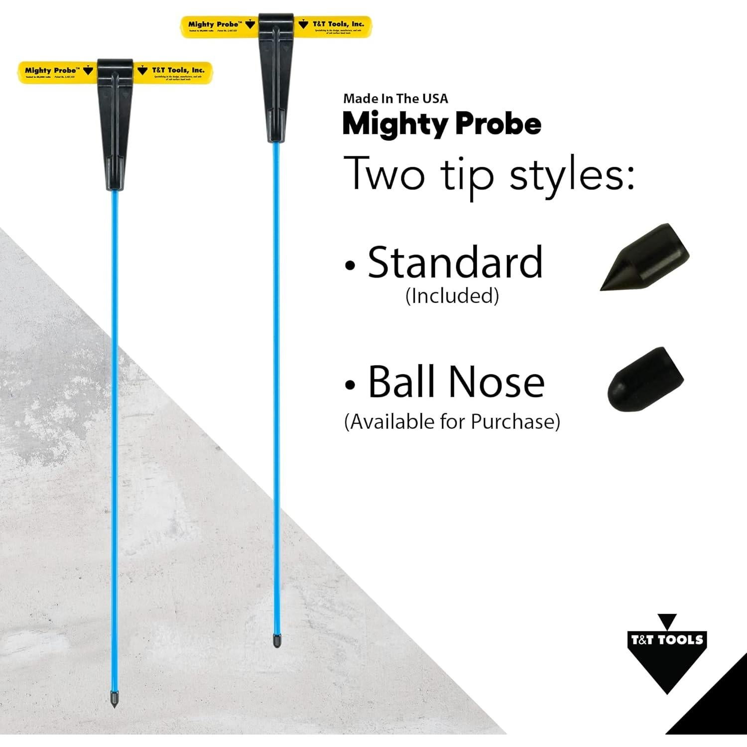 Sonda Poderosa Aislada T&T Tools 137 cm 3/8" para Suelo
