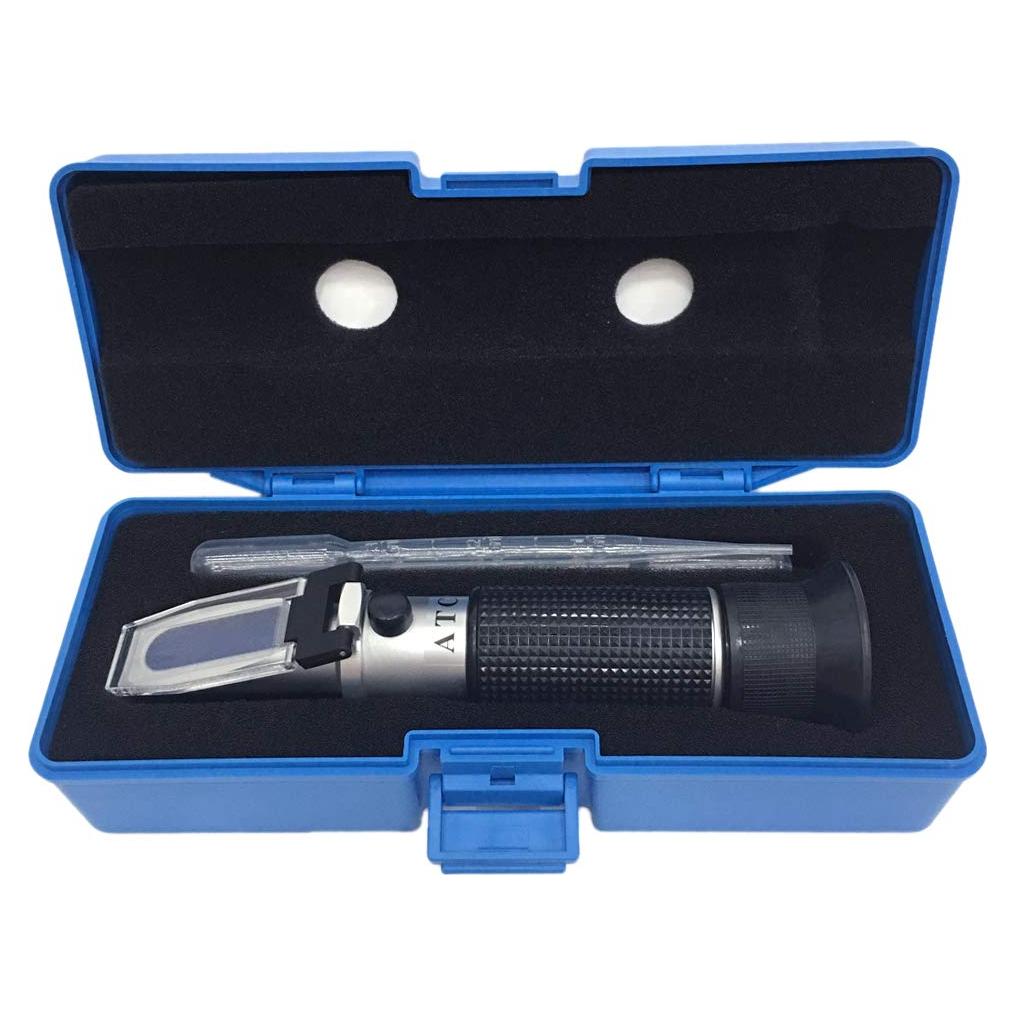 Refractómetro Brix con ATC Xindacheng - Gravedad Específica y Brix