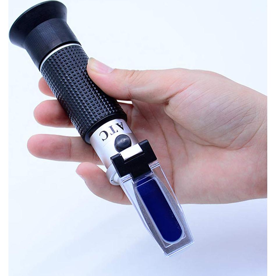 Refractómetro Brix con ATC Xindacheng - Gravedad Específica y Brix