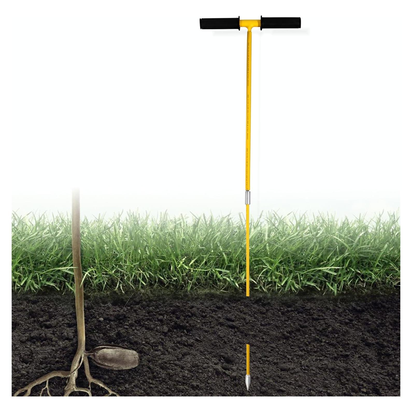 Varilla de Sonda de Suelo FEBTECH 121.92 cm Aislada Metal