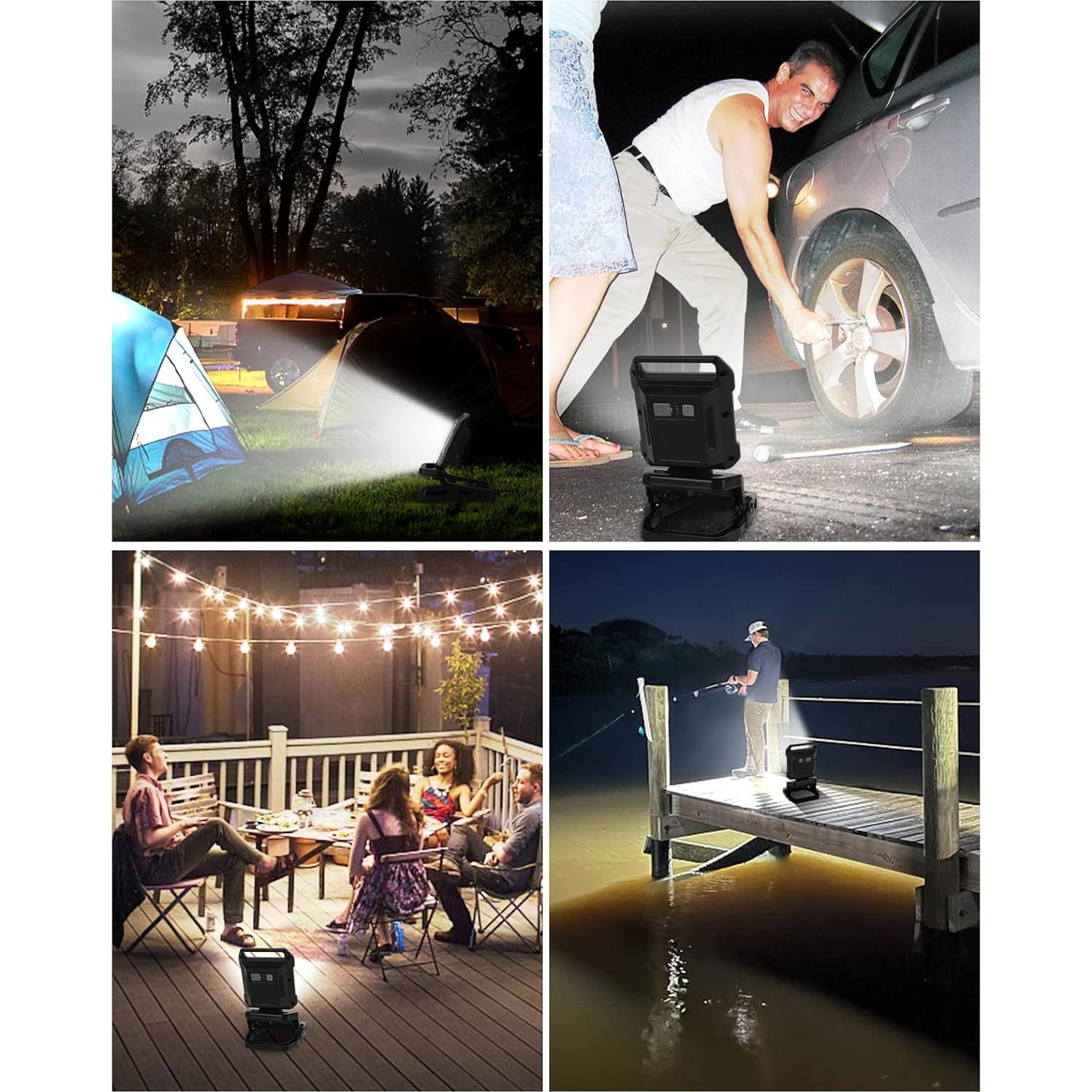 Lámpara de Trabajo LED Recargable UFOND 2500LM 6600mAh IP54