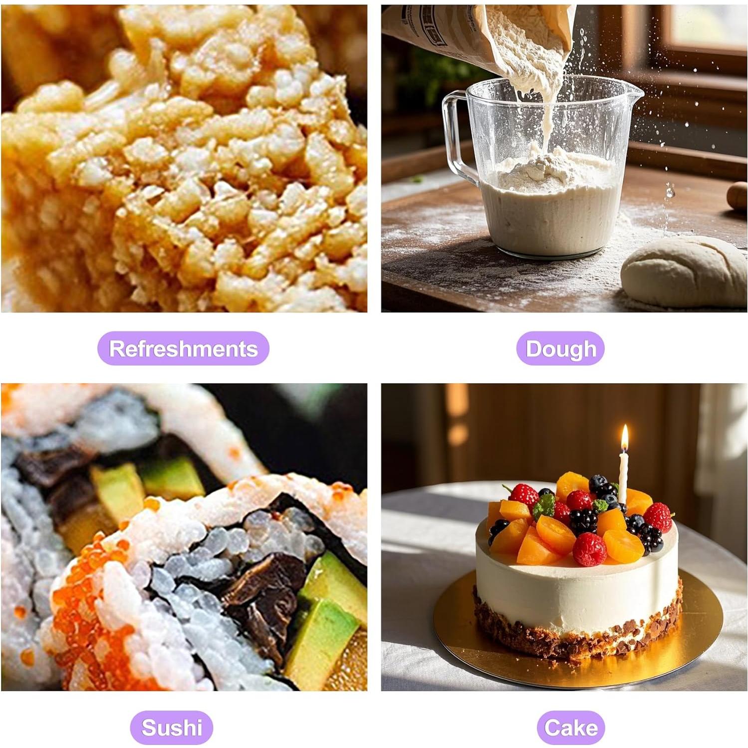 Juego de 2 Cortadores de Masa ZeriLion - Acero Inoxidable Profesional