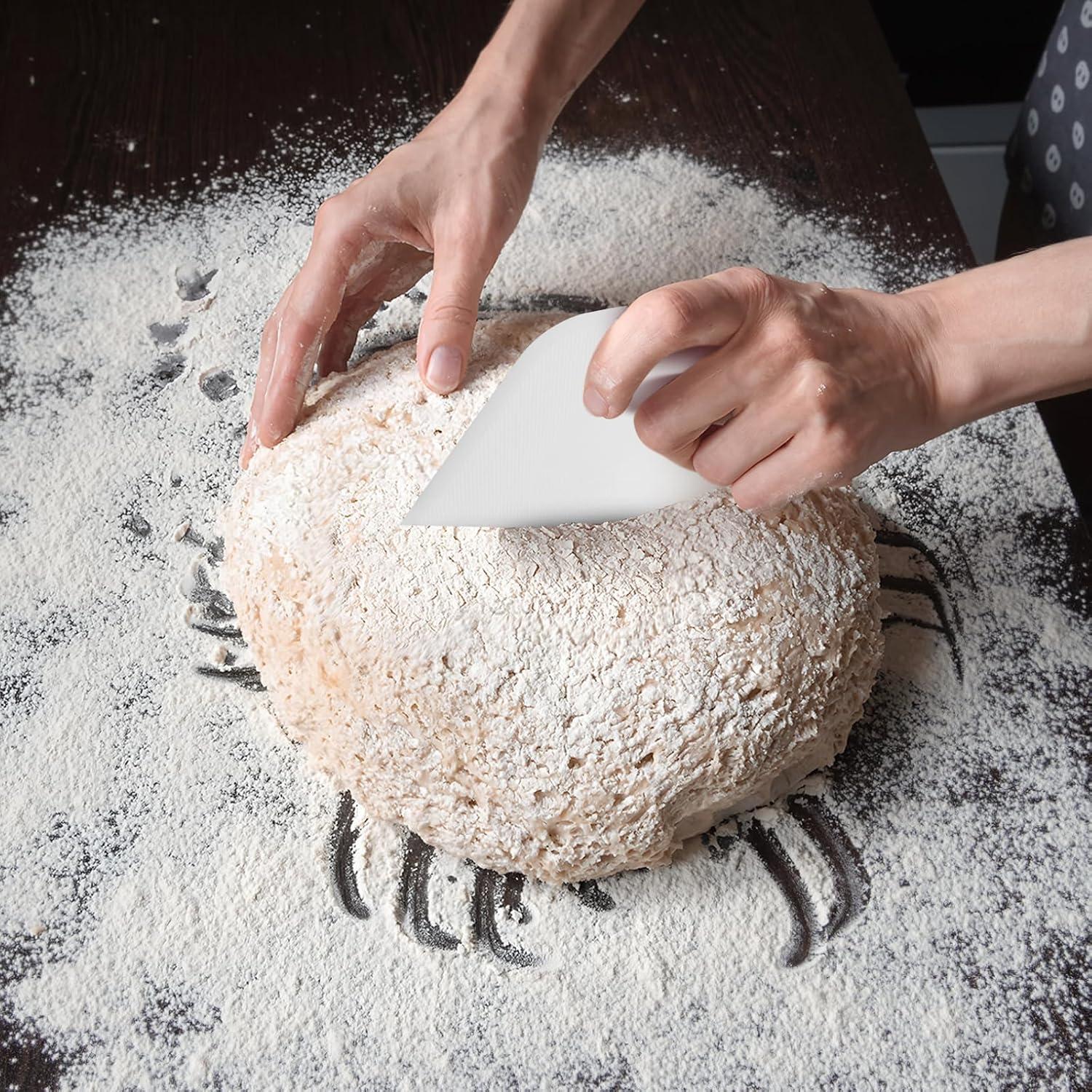 Conjunto de Raspadores de Masa 6 Piezas Wahijihe Plástico