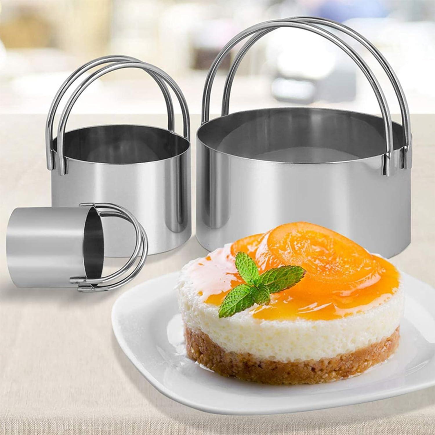 Juego de Cortadores de Galletas Hcirjhie 5 Piezas Acero Inoxidable