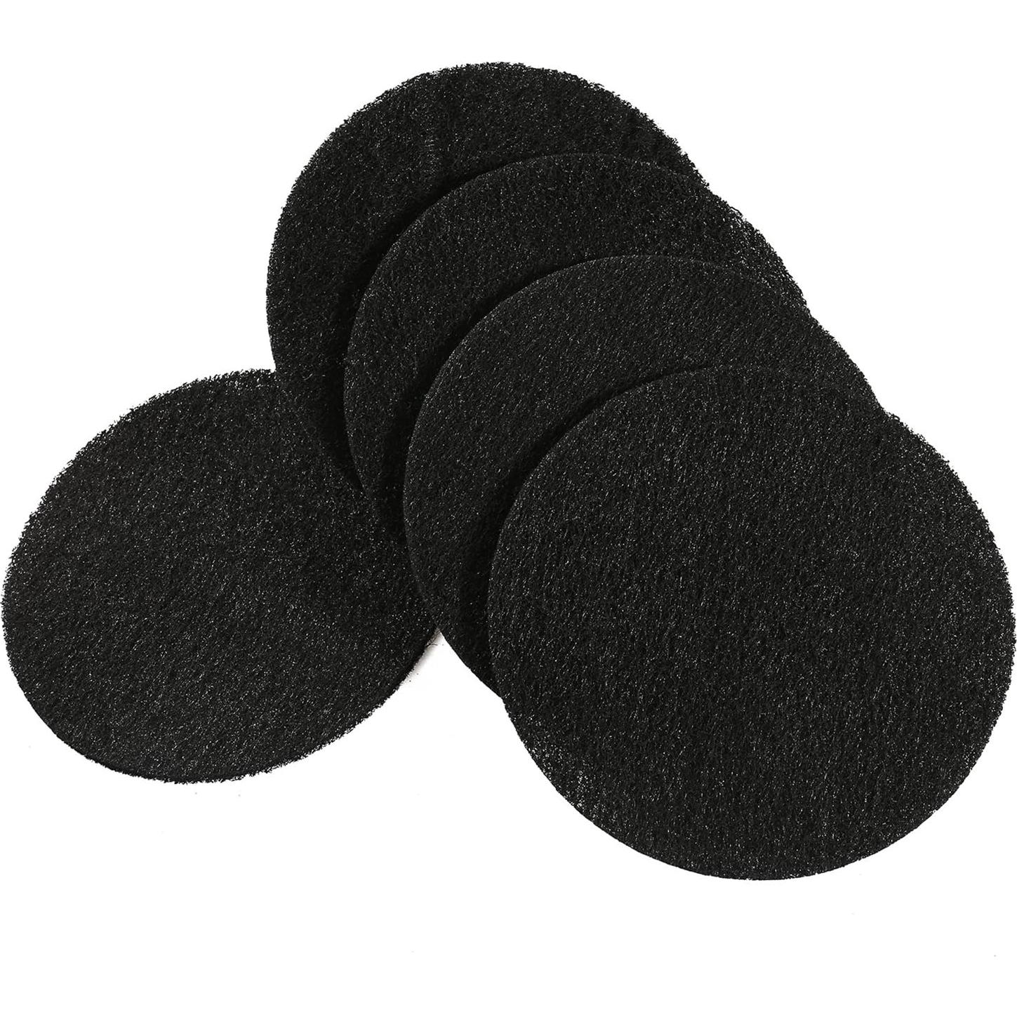 Filtros de Cubo de Compost Resinta 15.88 cm - 6 Piezas Carbón Activado