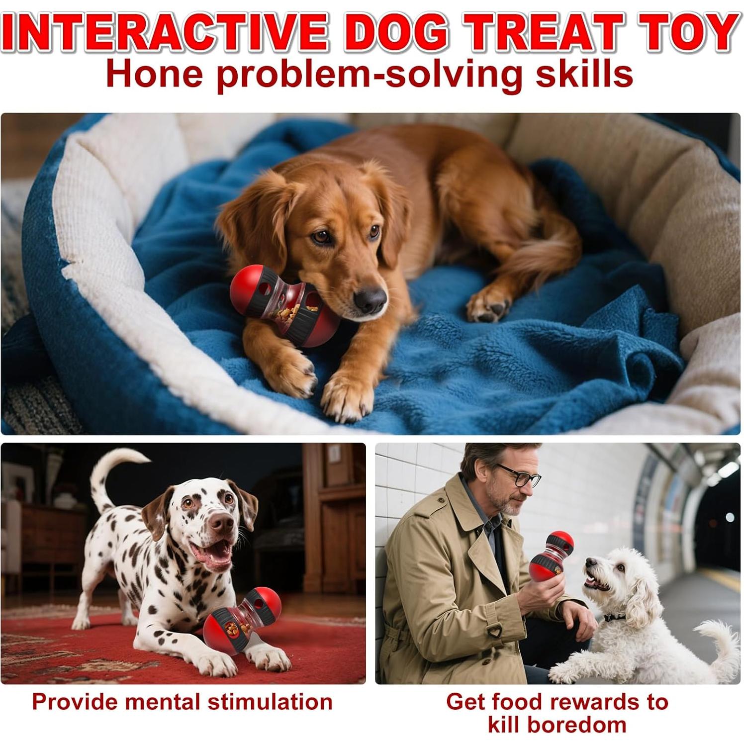 Dispensador de Golosinas para Perros PETVENTURE BMUS0003 Ajustable