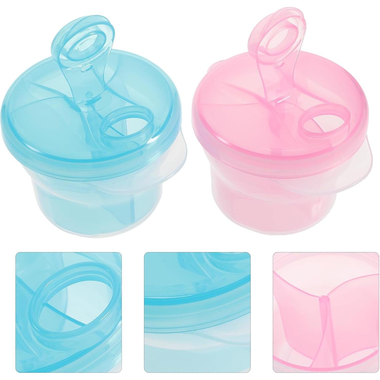 Contenedor de Almacenamiento de Snacks Healifty 3 Piezas