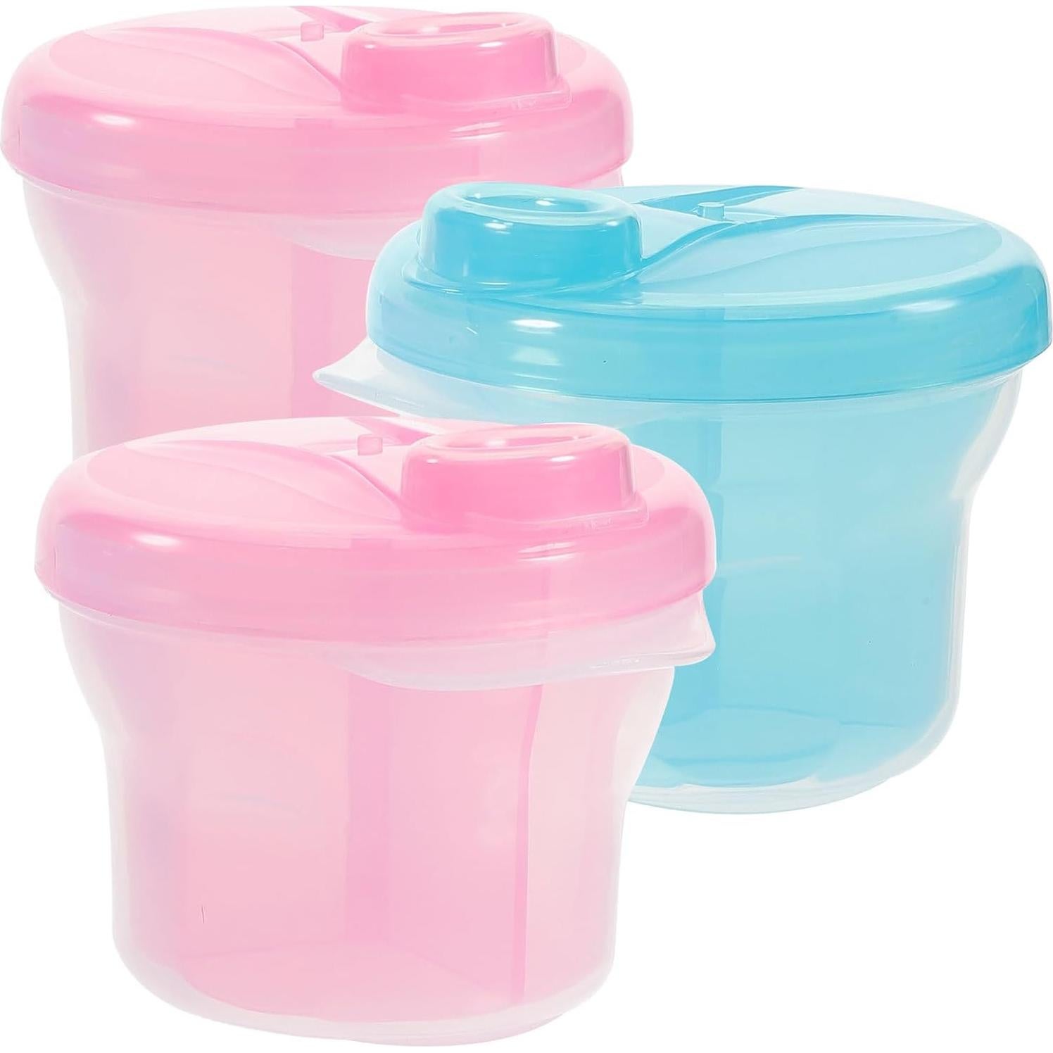 Contenedor de Almacenamiento de Snacks Healifty 3 Piezas