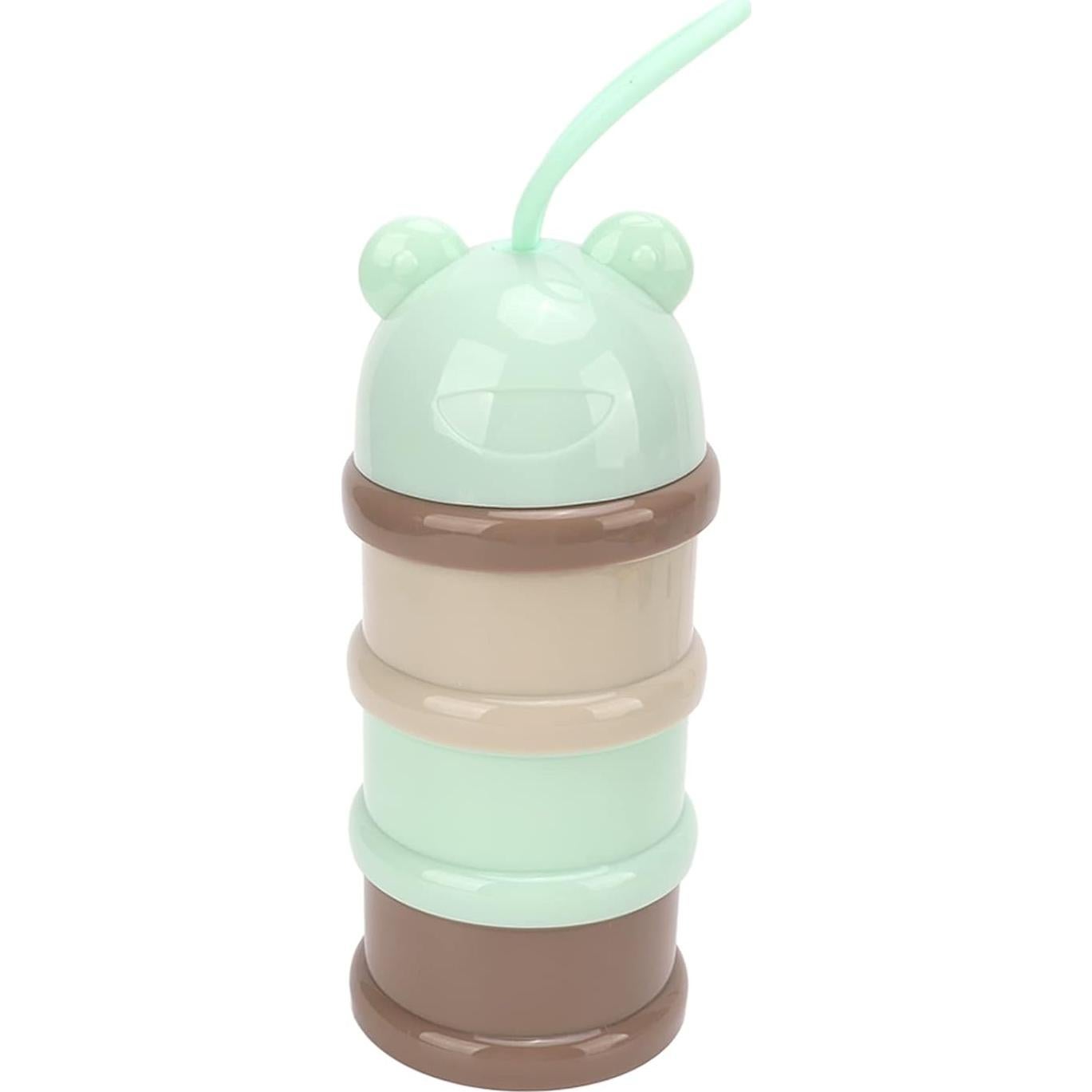 Contenedor de Leche en Polvo para Bebés RiToEasysports 3 Capas