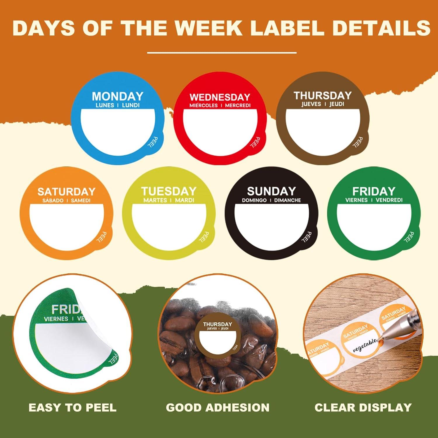 7000 Etiquetas Removibles Gilprop con Dispensador Acrílico