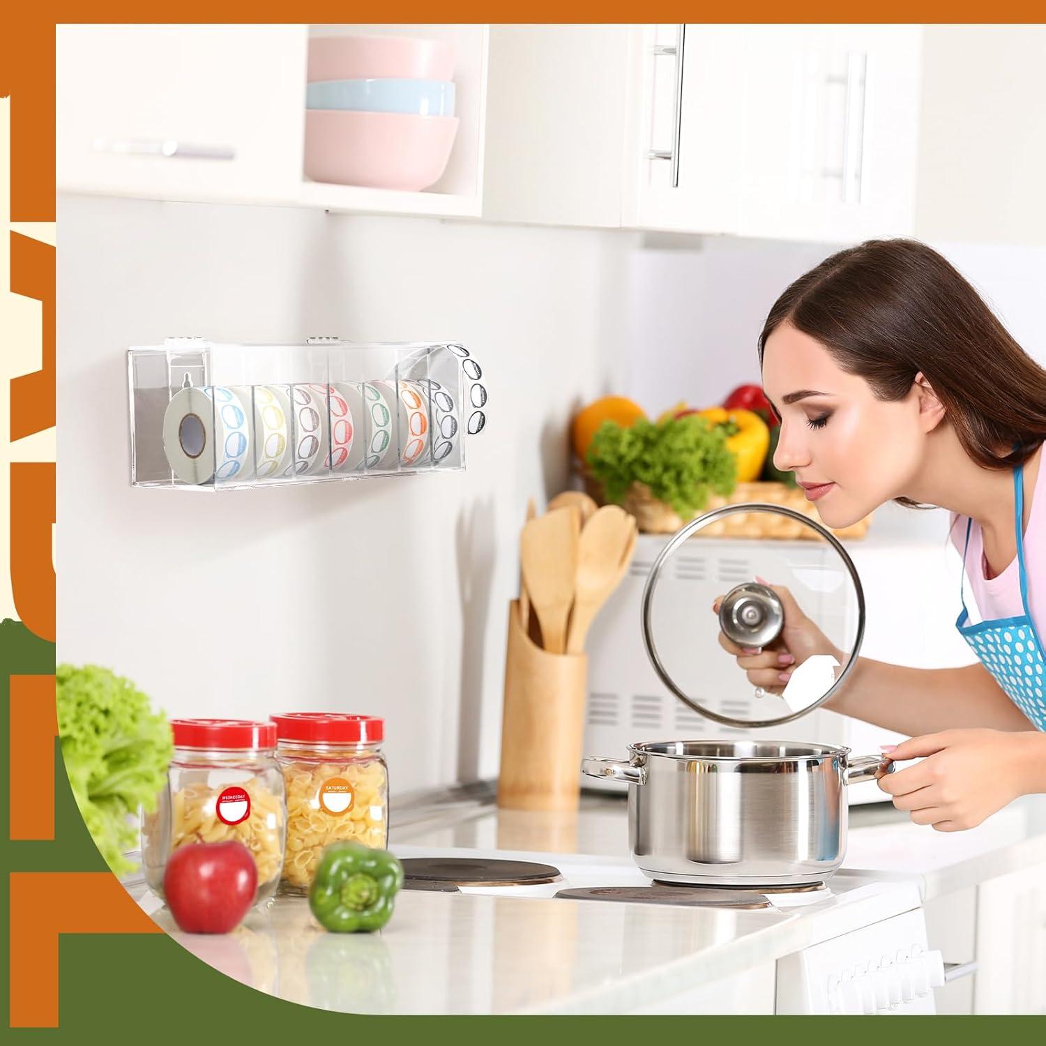 7000 Etiquetas Removibles Gilprop con Dispensador Acrílico