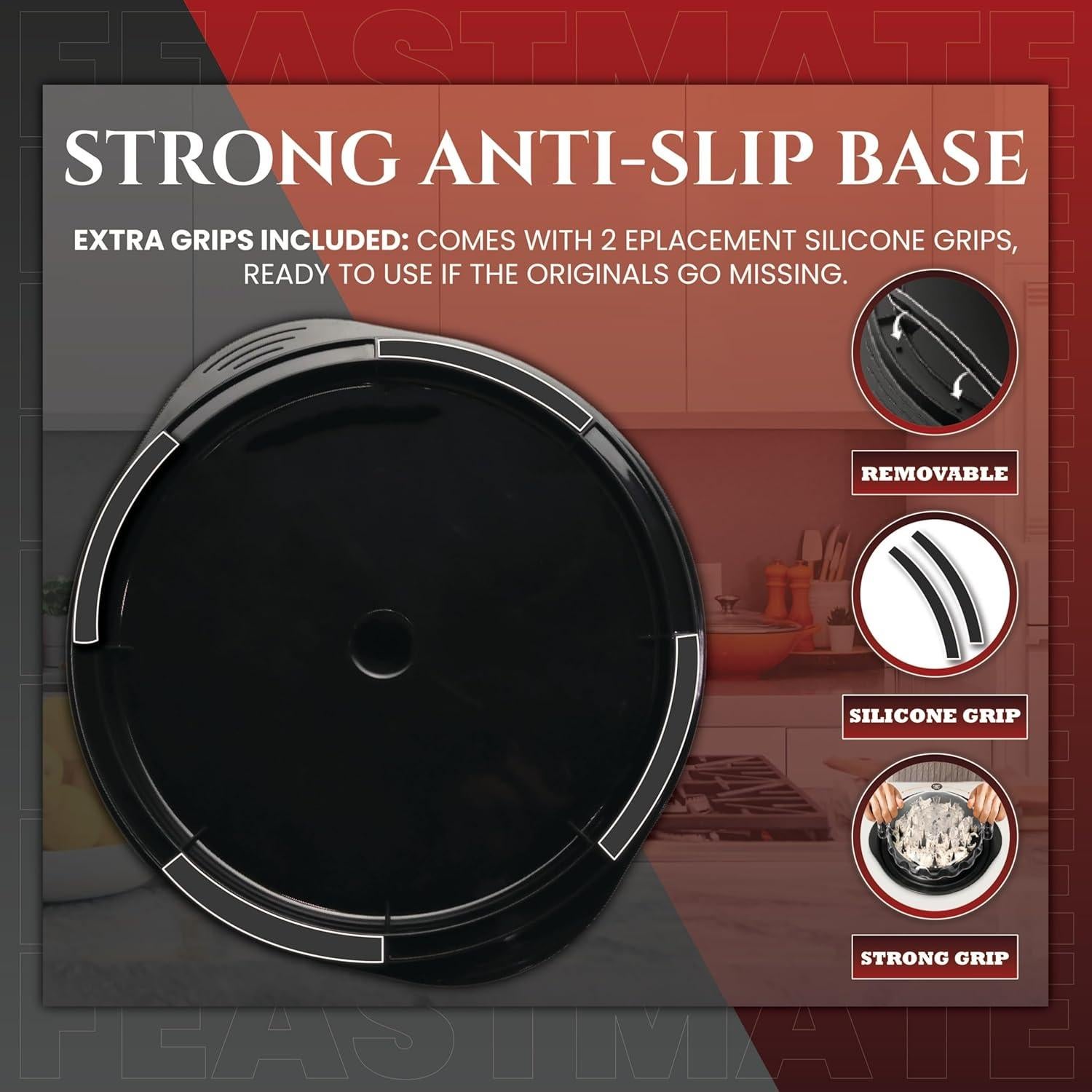 Herramienta Desmenuzadora de Pollo FeastMate 25.4 cm con Accesorios