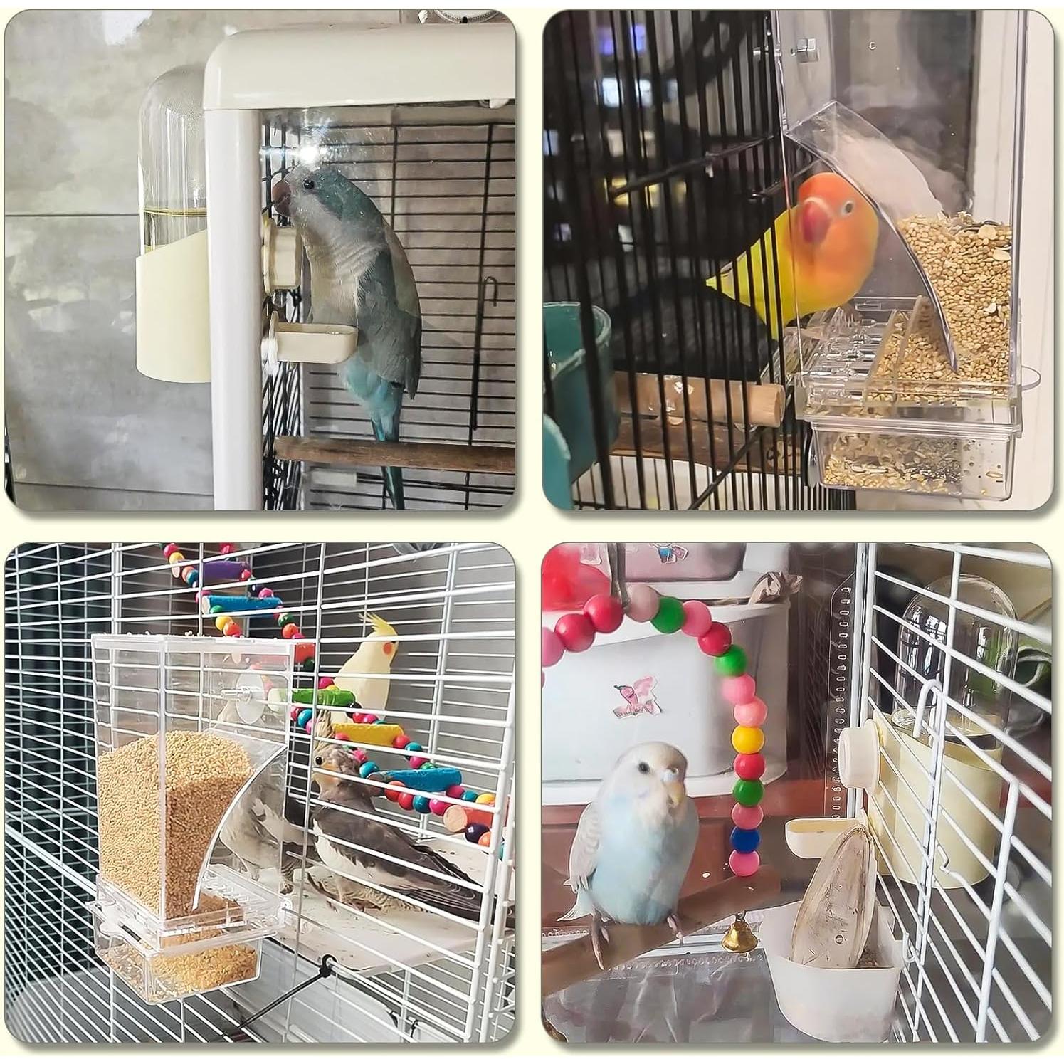 Comedero y Dispensador de Agua Automático para Aves Flying Dove