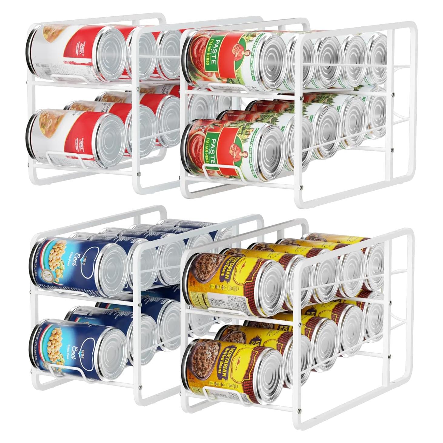 Organizador de Latas de Soda BTY Blanco Apilable 12oz (355ml)