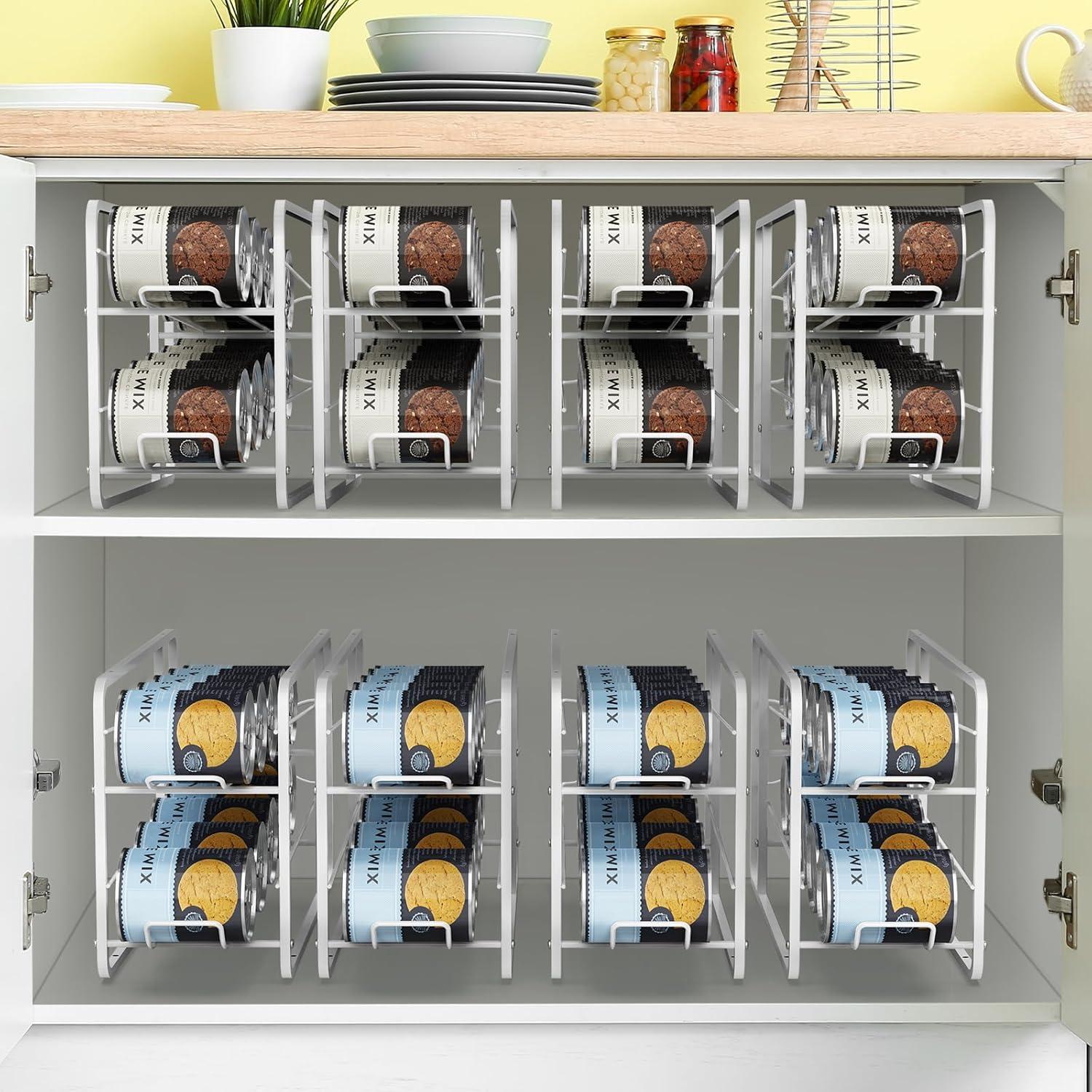 Organizador de Latas de Soda BTY Blanco Apilable 12oz (355ml)