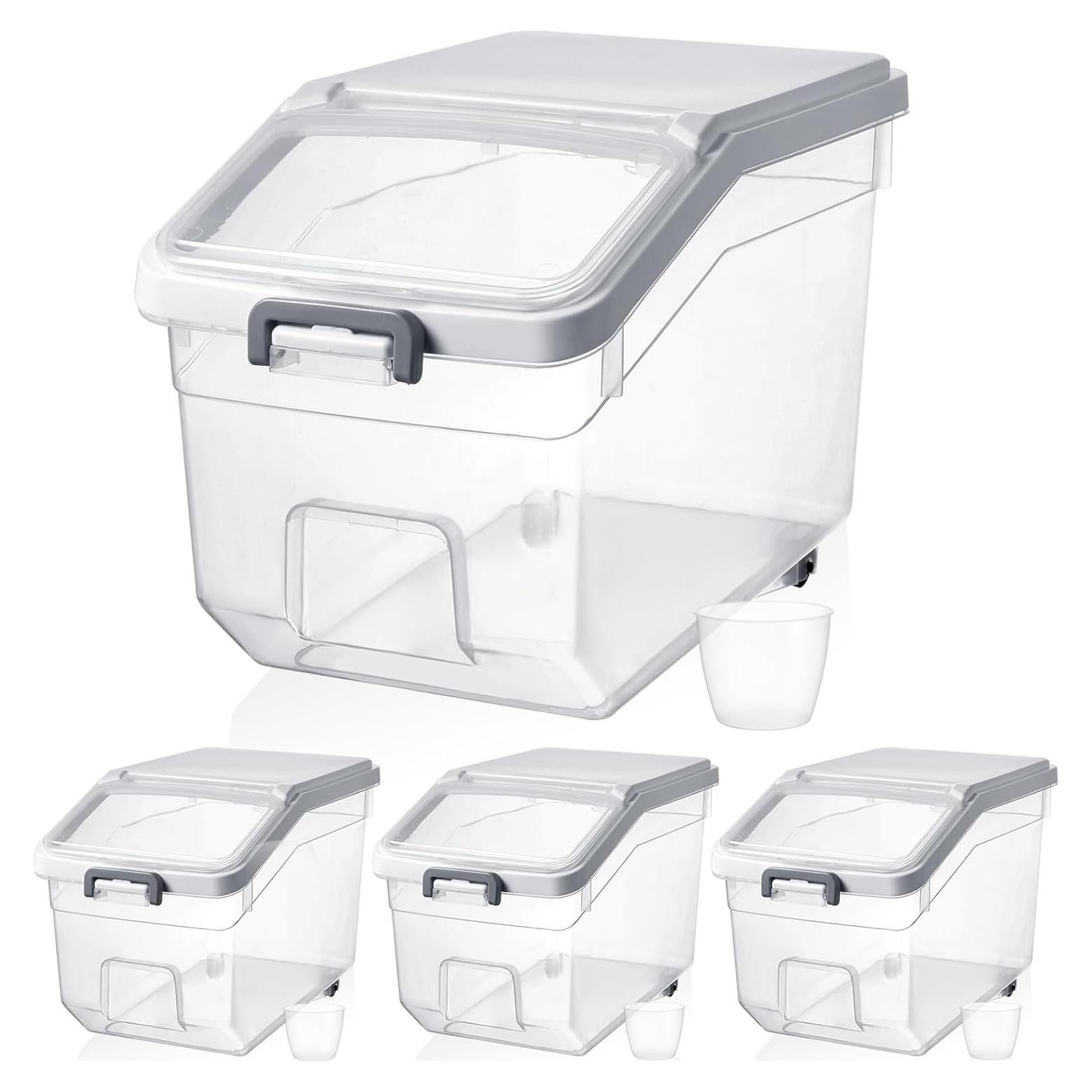 Contenedor de Almacenamiento de Comida Sunnyray 4 Pcs 10 kg