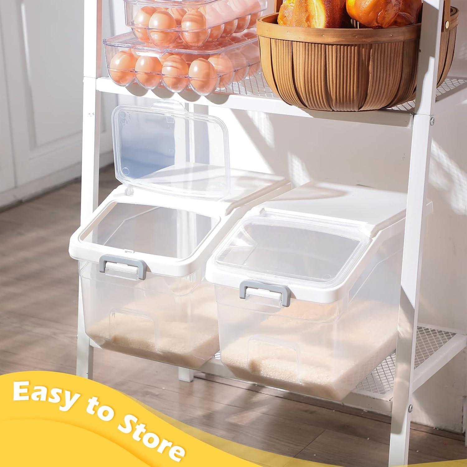 Contenedor de Almacenamiento de Comida Sunnyray 4 Pcs 10 kg