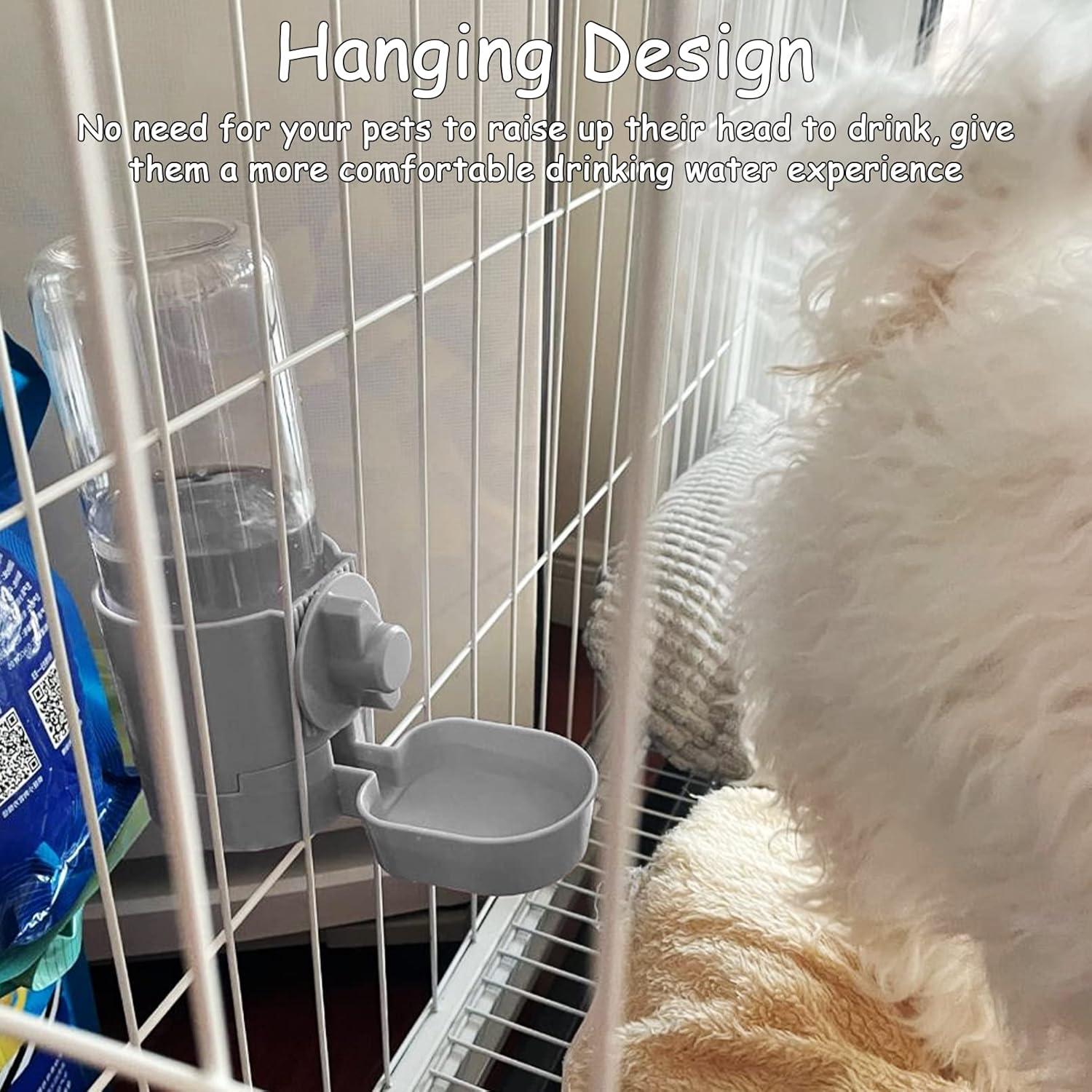 Dispensador Automático de Agua Tfwadmx 500ml para Conejos 2PCS