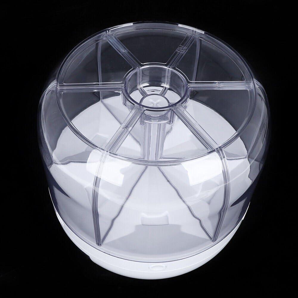 Dispensador de Grano Rotativo 6 Compartimentos 20L