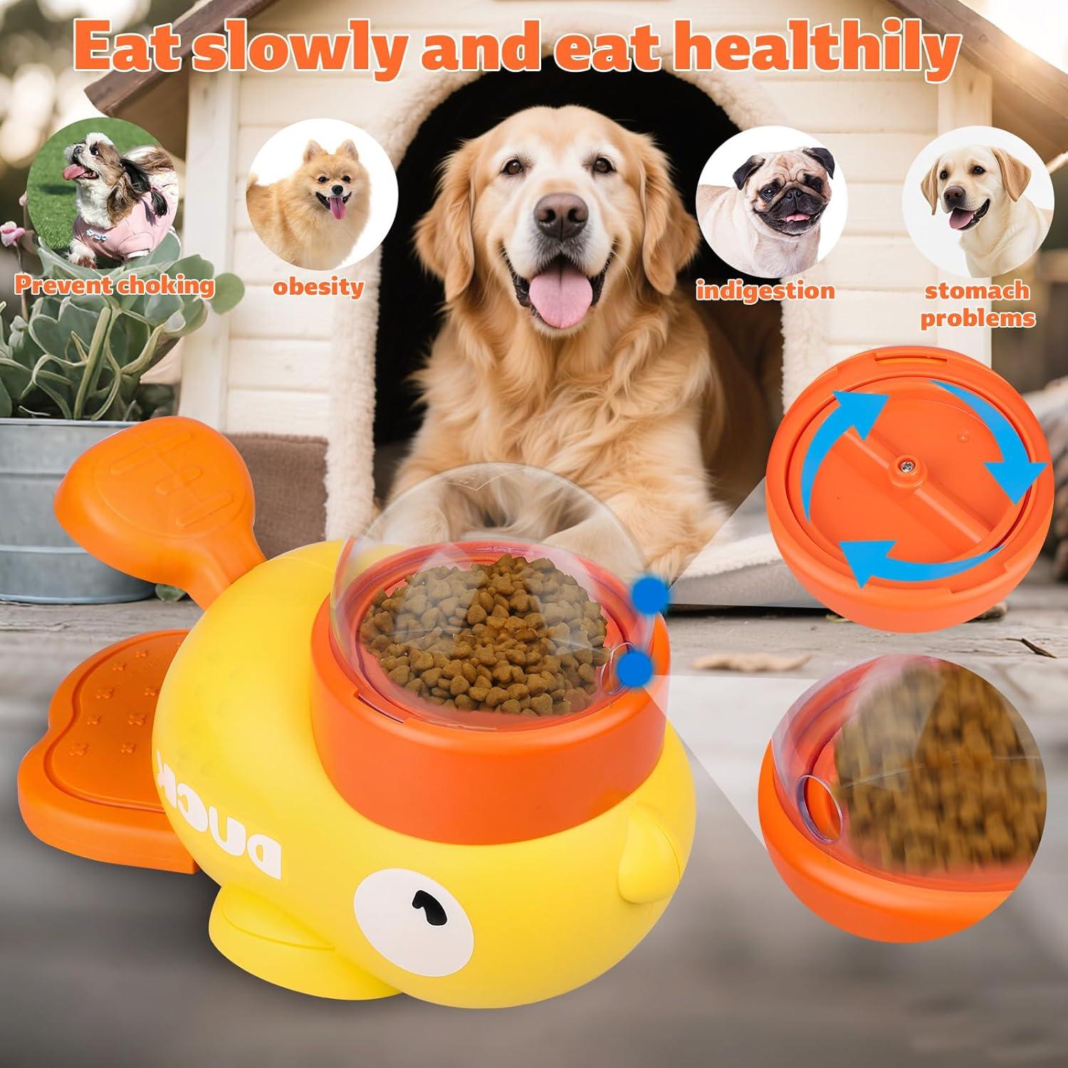 Comedero Interactivo 2-en-1 Gosknor para Perros 23x10x7.8cm