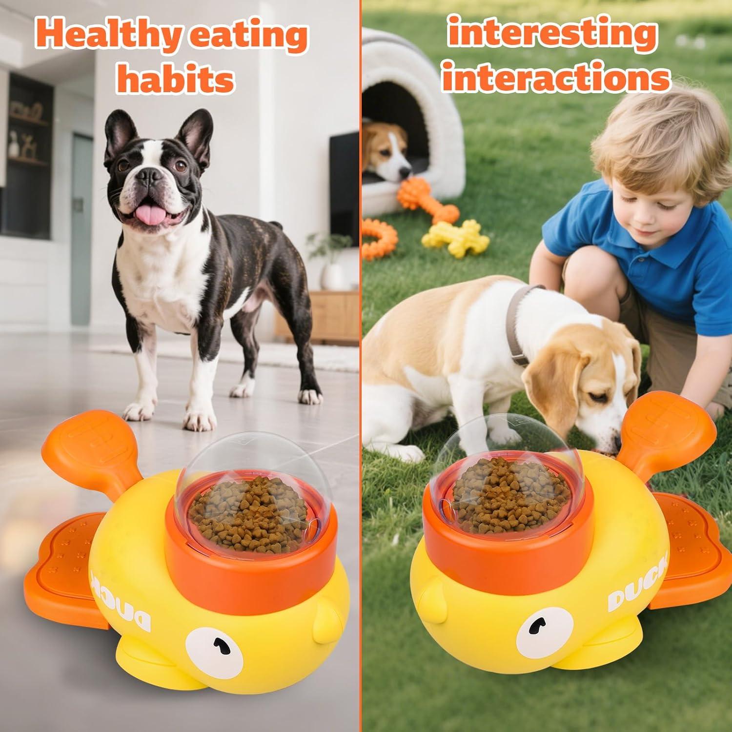 Comedero Interactivo 2-en-1 Gosknor para Perros 23x10x7.8cm