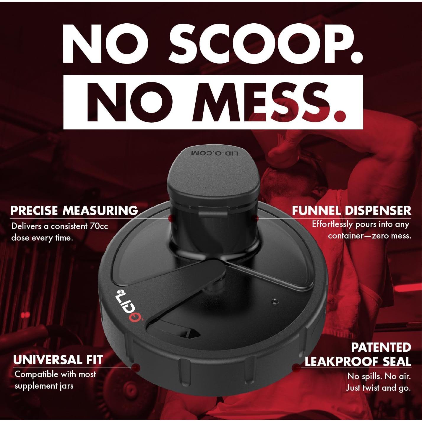 Dispensador de Proteína MyLidO Universal 70 CC Libre de BPA