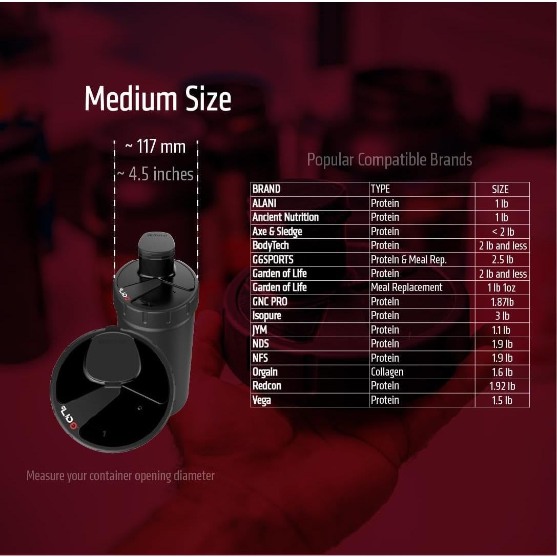 Dispensador de Proteína MyLidO Universal 70 CC Libre de BPA