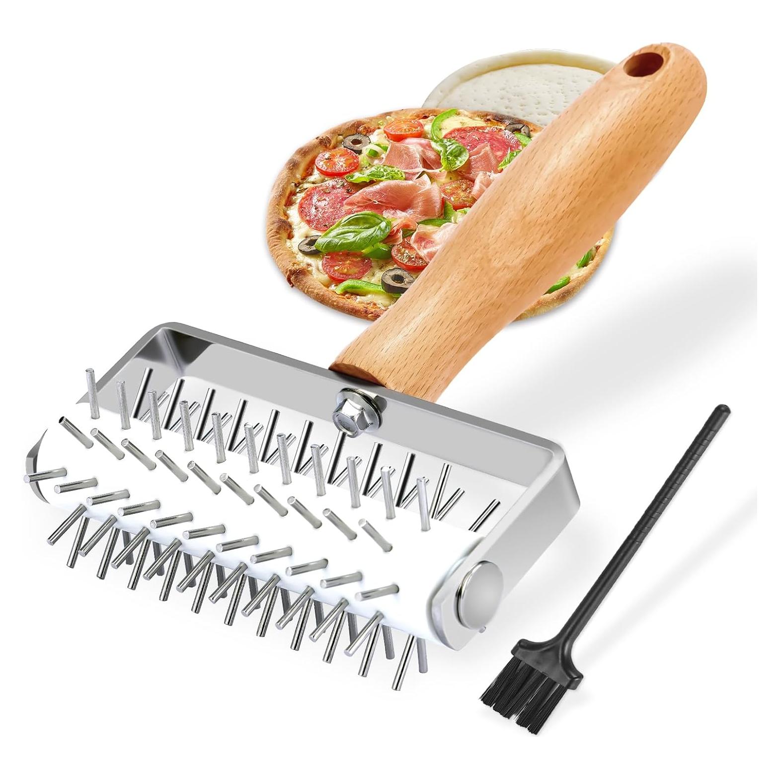 Docker de Masa para Pizza Ecavria con Mango de Madera