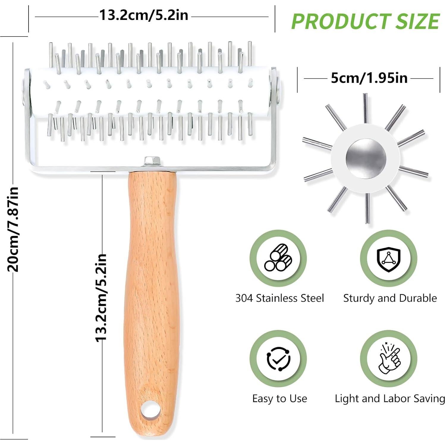Docker de Masa para Pizza Ecavria con Mango de Madera