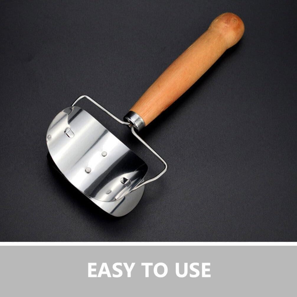 Cortador de Masa Redondo IMIKEYA de Acero Inoxidable 19x7.5cm