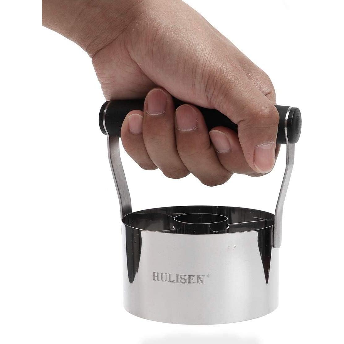 Cortador de Donas HULISEN Acero Inoxidable 8.89 cm con Mango Antideslizante