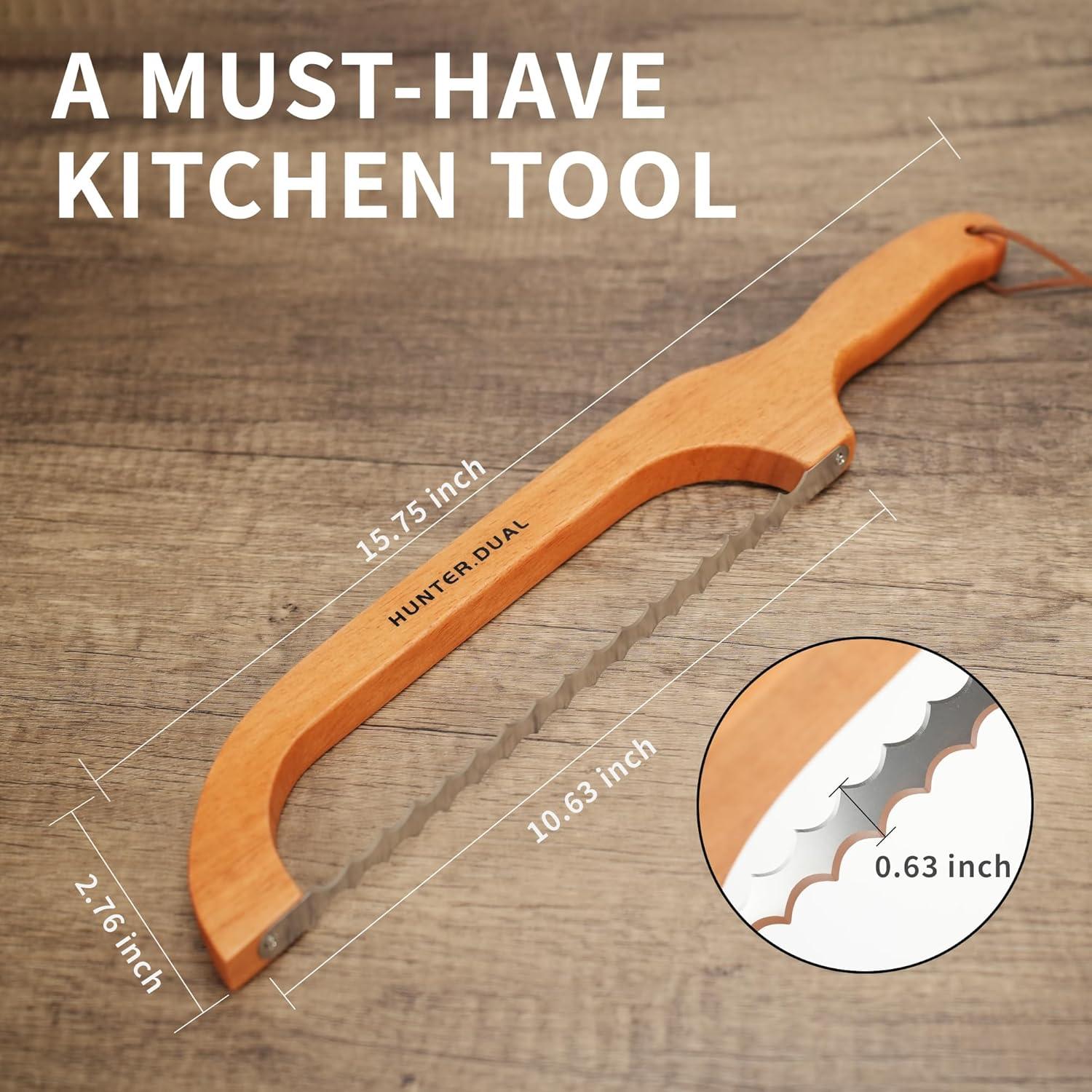 Cuchillo de Pan HUNTER.DUAL 40.6 cm Acero Inoxidable Naranja