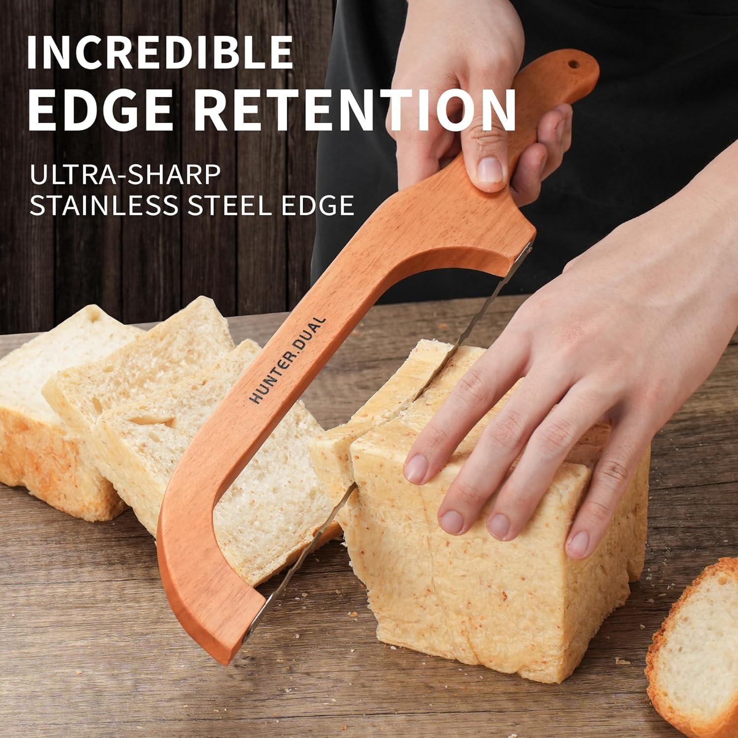 Cuchillo de Pan HUNTER.DUAL 40.6 cm Acero Inoxidable Naranja
