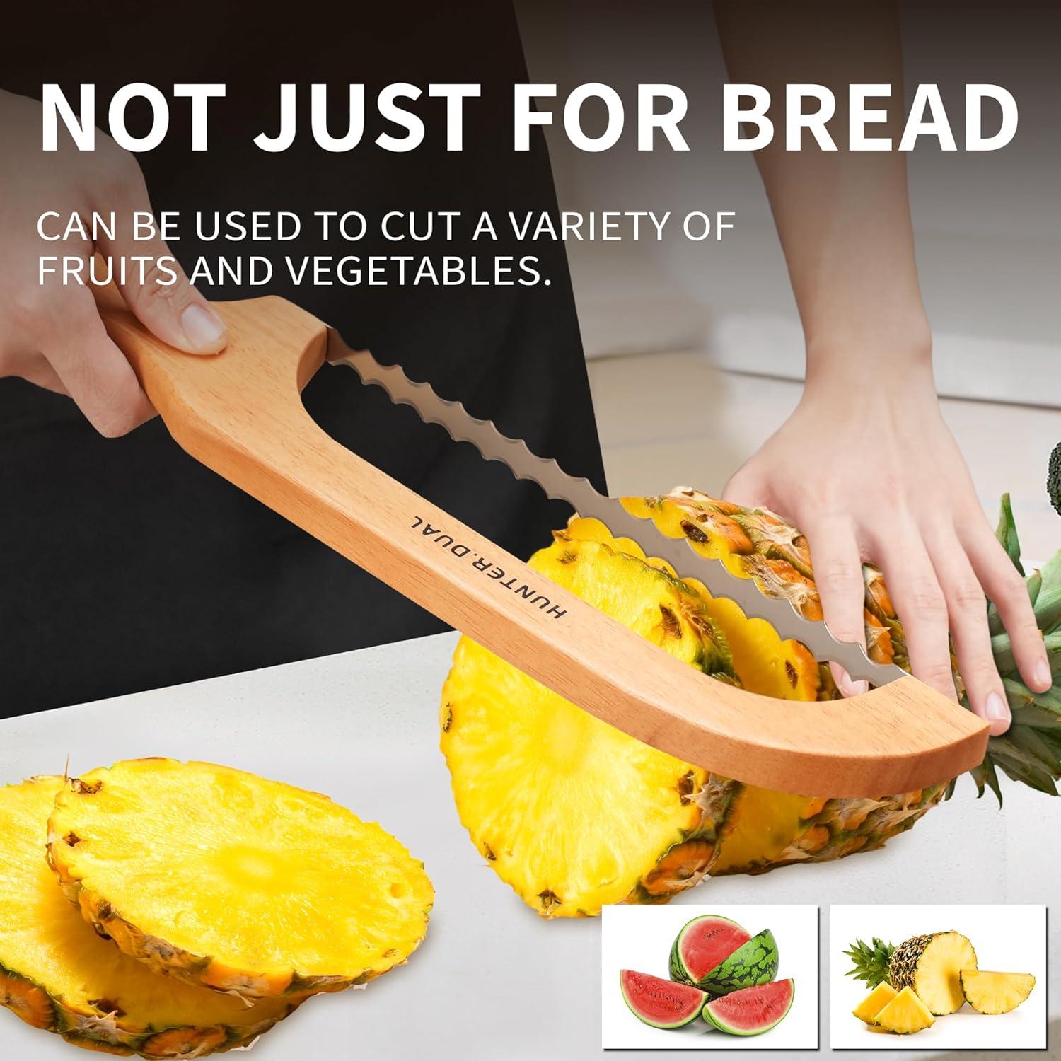 Cuchillo de Pan HUNTER.DUAL 40.6 cm Acero Inoxidable Naranja