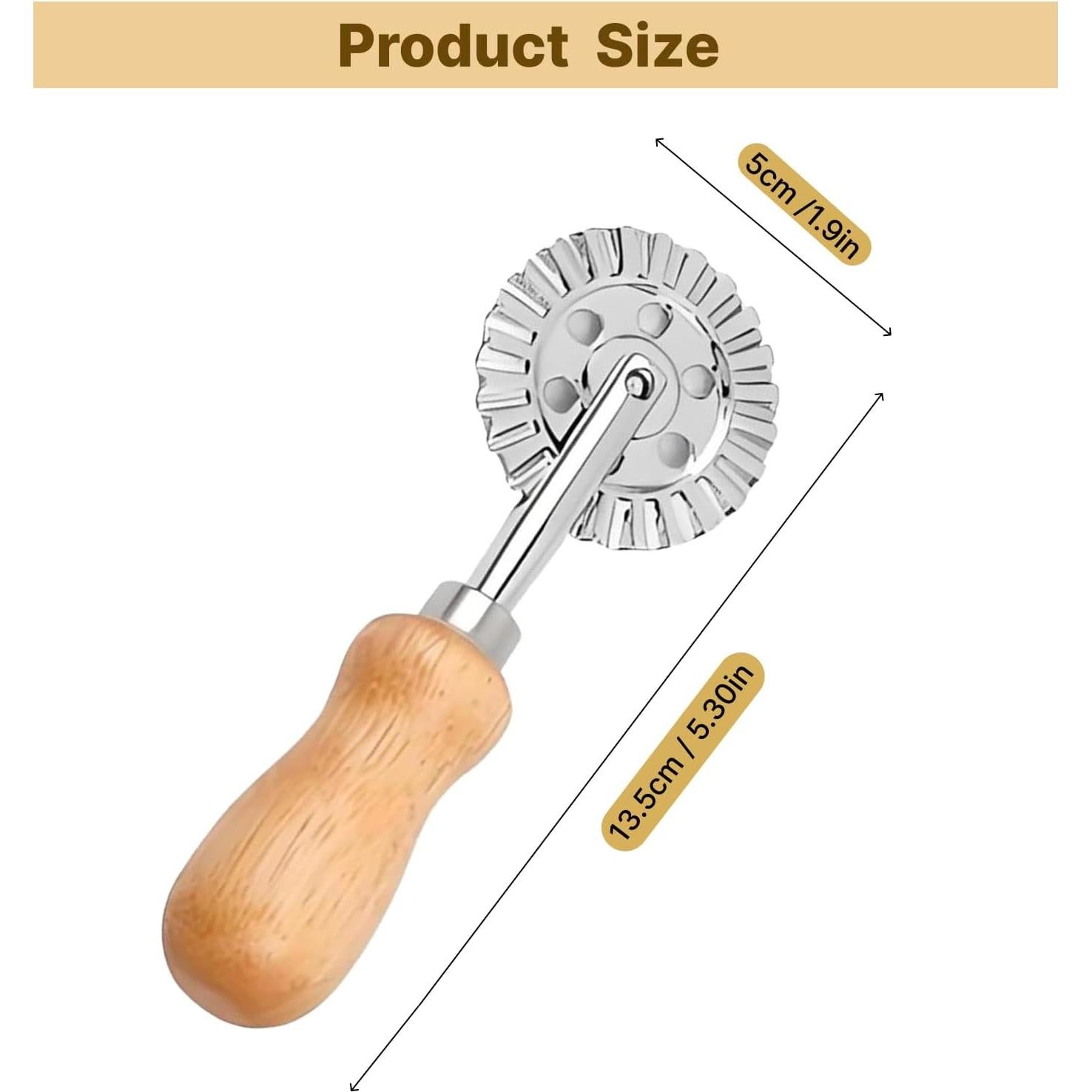 Cortador de Pastelería y Pasta Chengdu 4.8 cm Acero Inoxidable