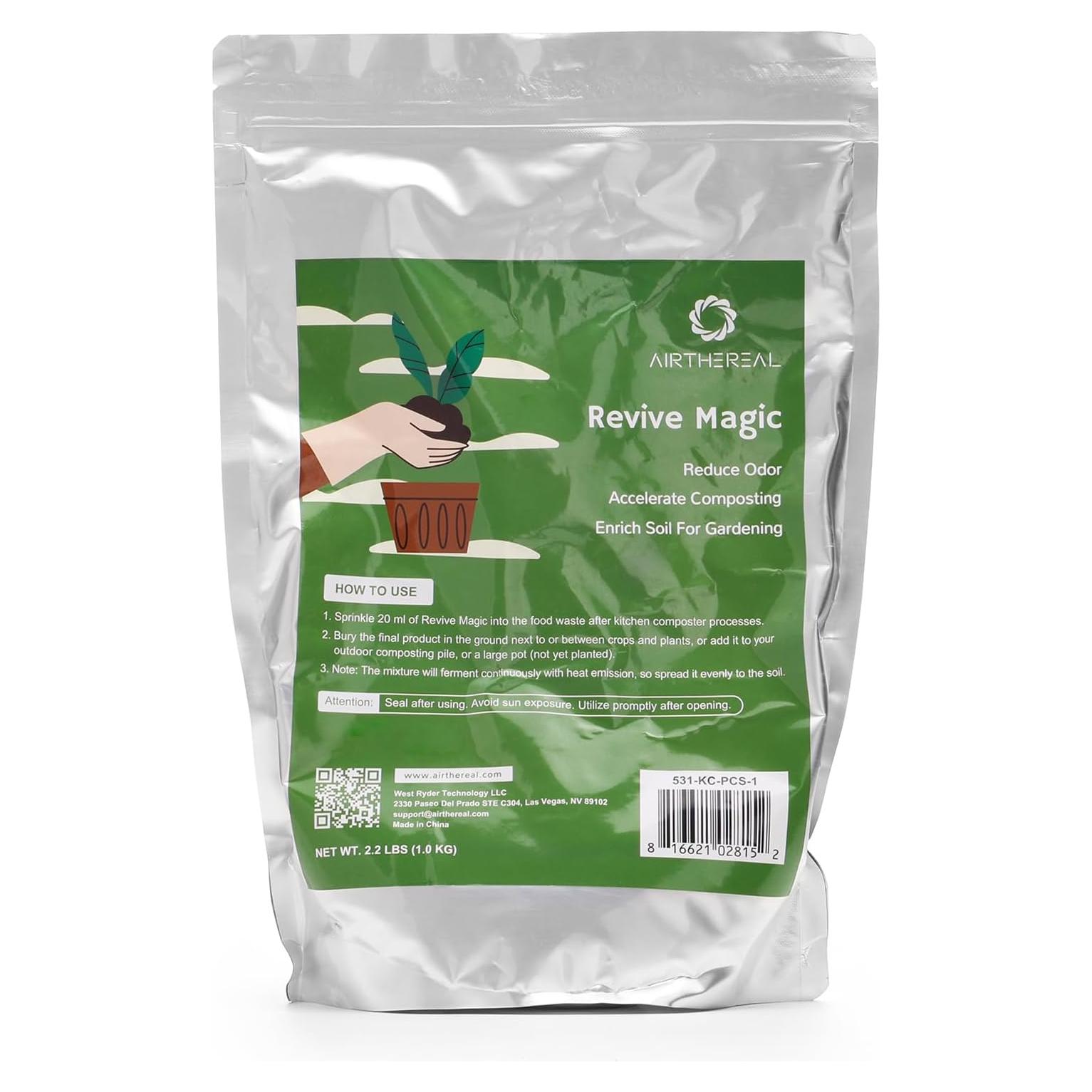 Iniciador de Compost Airthereal 1kg - Acelera Descomposición