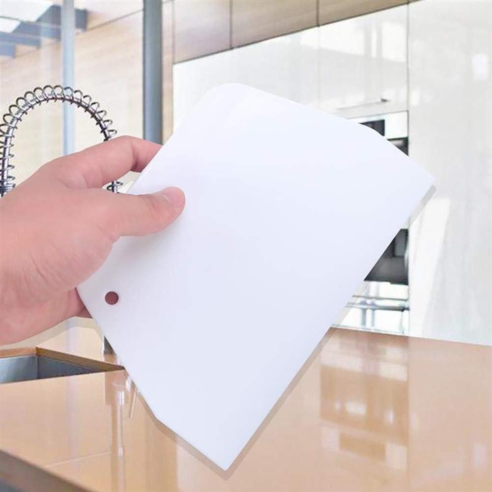 Juego de 3 Raspadores Plásticos Trapezoidales DonLeeving - Herramienta de Cocina