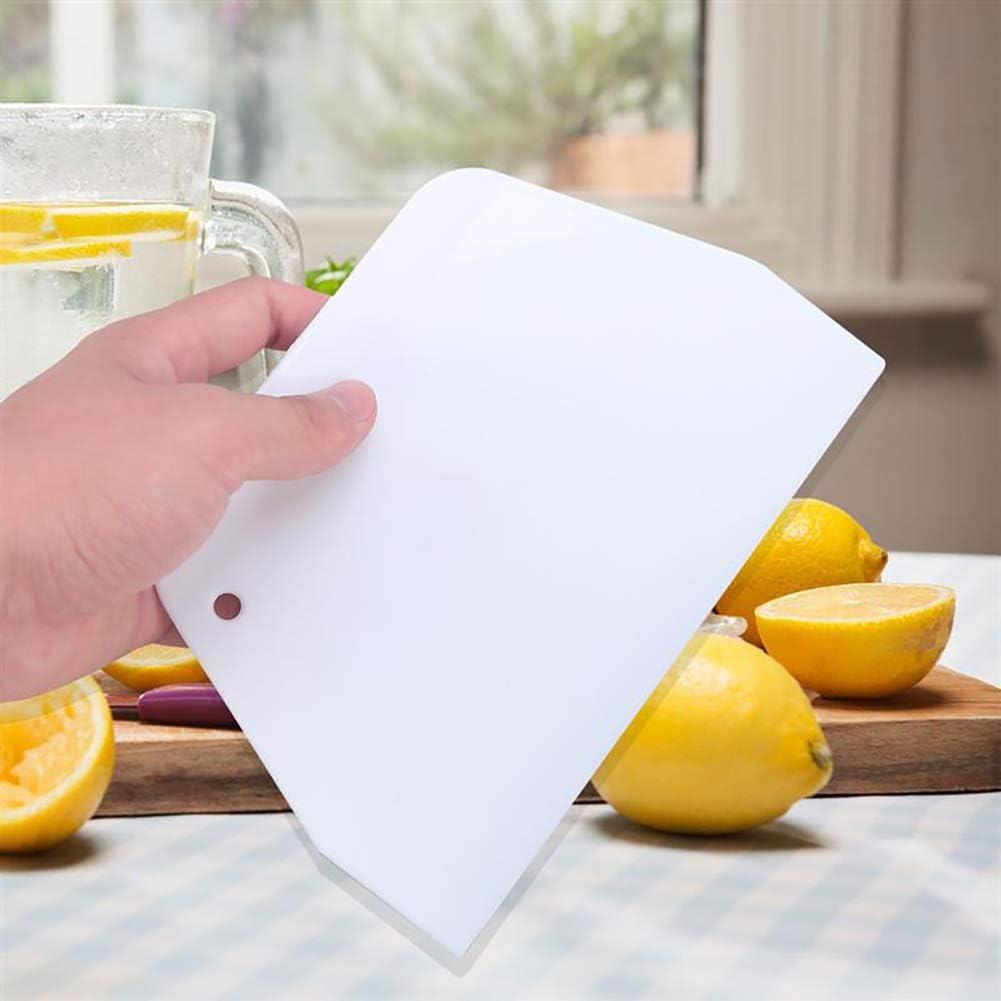 Juego de 3 Raspadores Plásticos Trapezoidales DonLeeving - Herramienta de Cocina