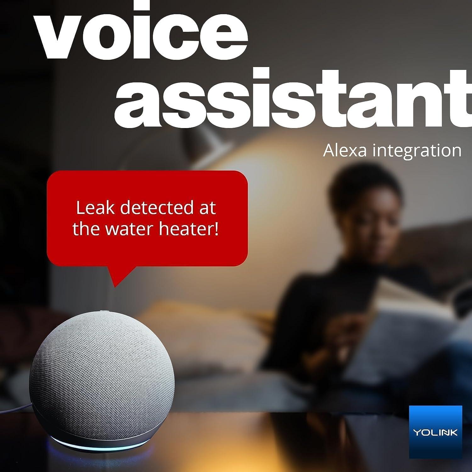 Kit de Inicio Hogar Inteligente YoLink con 3 Sensores de Fugas