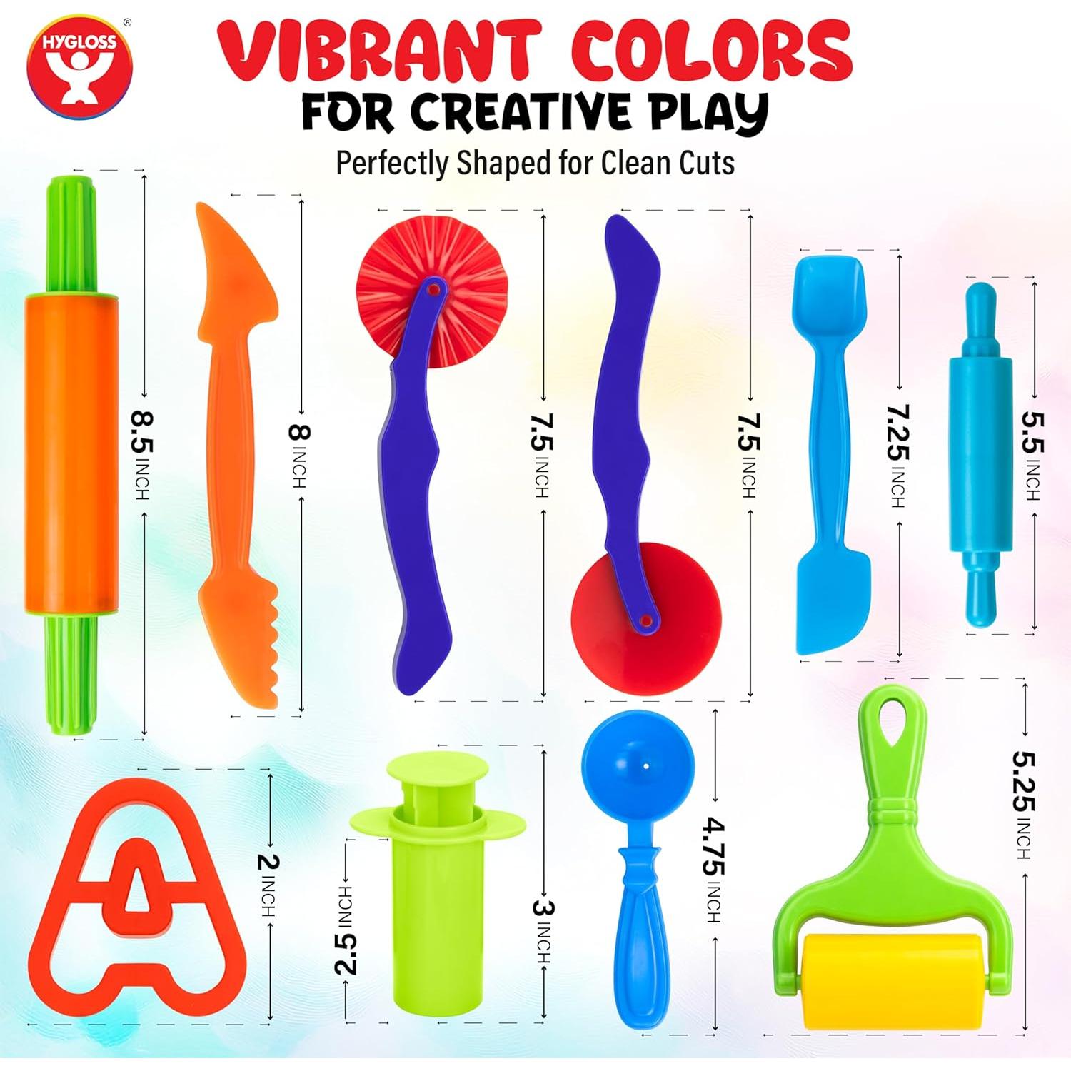 Juego de Herramientas de Modelado Hygloss - 54 Piezas