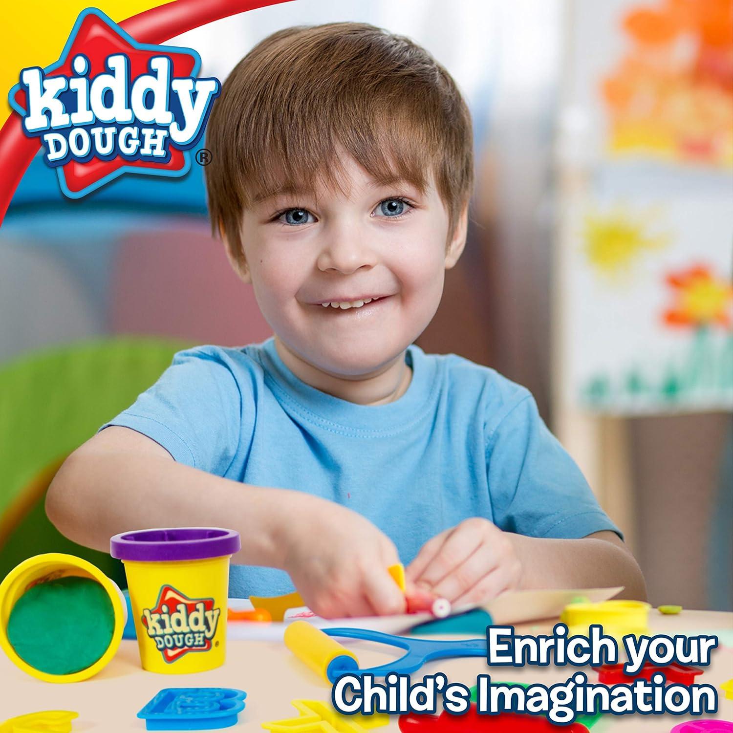 Kit de Herramientas de Plastilina Kiddy Dough 45 Piezas