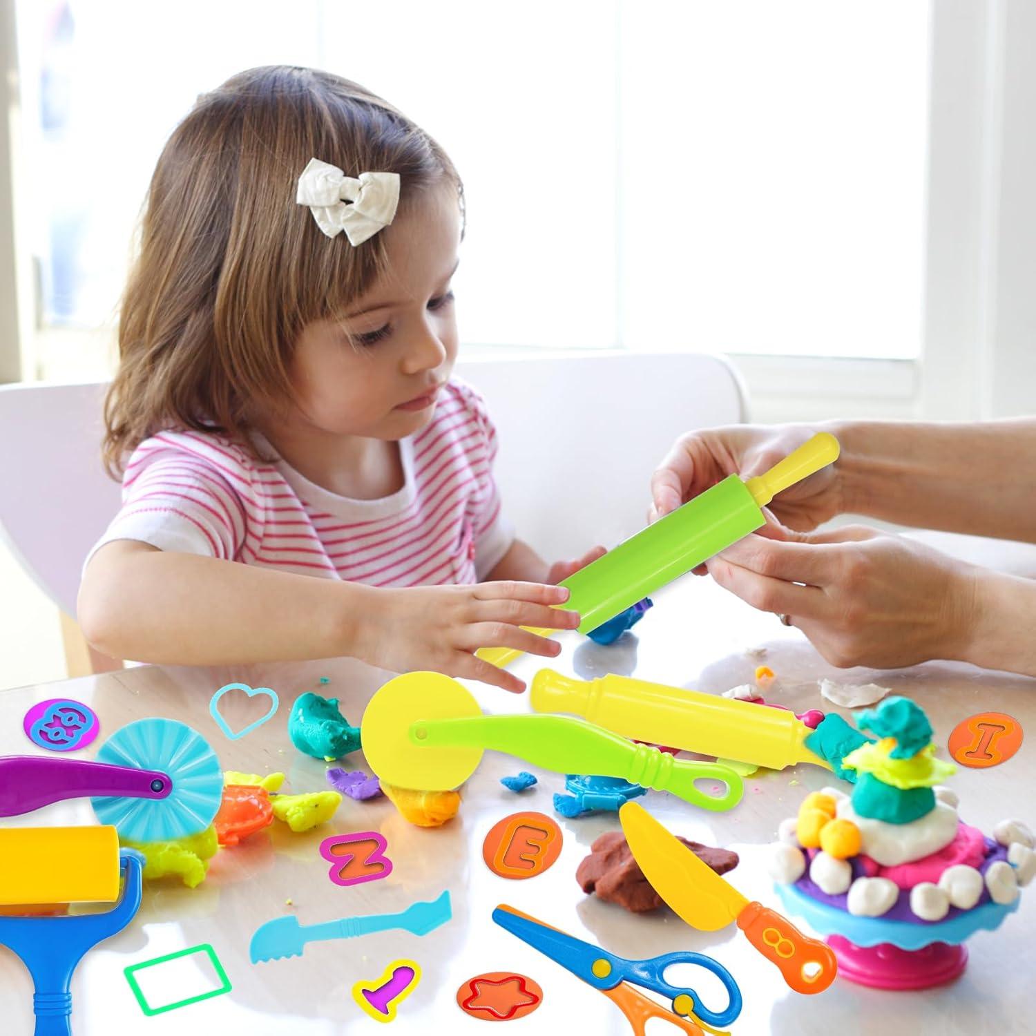 Juego de Herramientas de Plastilina LCY WEDSHI 56 Piezas