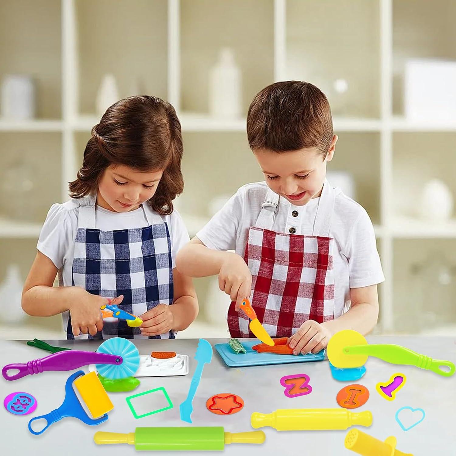 Juego de Herramientas de Plastilina LCY WEDSHI 56 Piezas