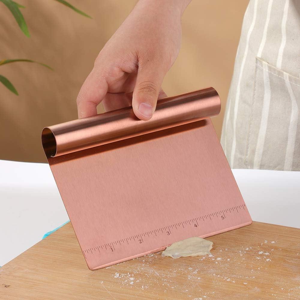 Cortador de Masa Multifuncional Dongbo Acero Inoxidable Oro Rosa